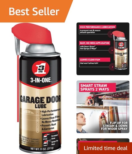 Garage door lubricant - garage,