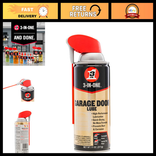 Garage door lubricant - garage, 11