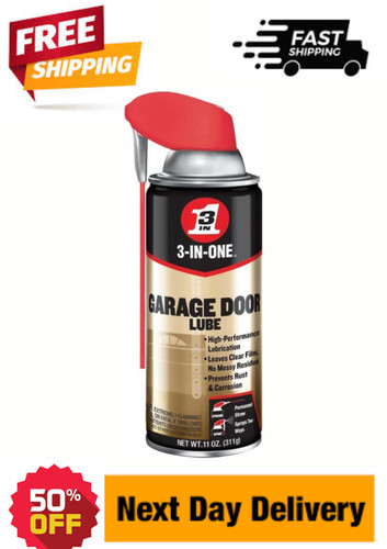 One garage door lubricant - garage,