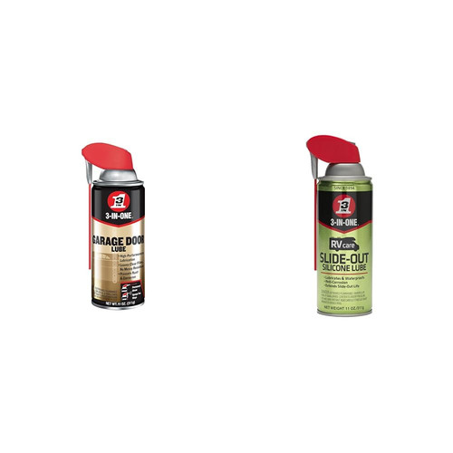 Garage door lubricant with - garage,