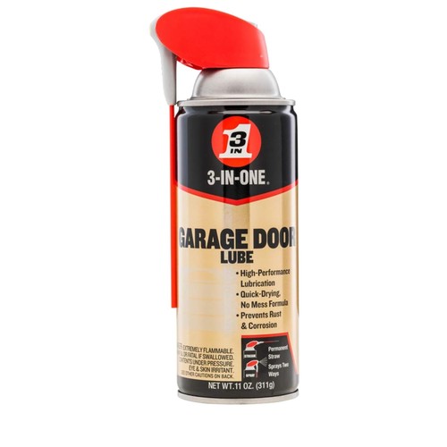 Garage door lubricant - door,