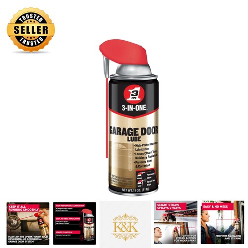 One garage door - 3-in-one,