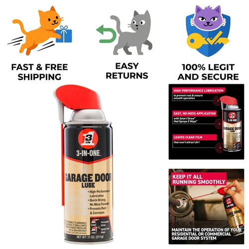 Garage door lubricant smart - -,