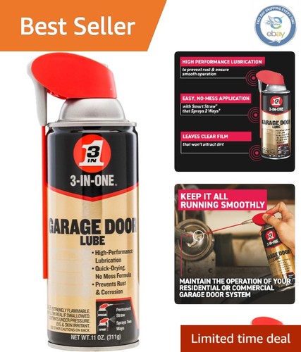 Garage door lubricant - garage,