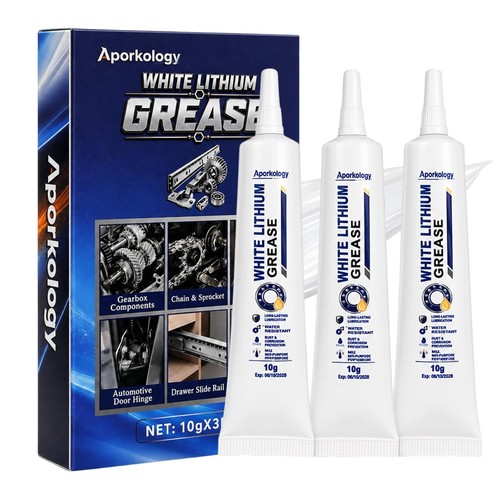 White lithium grease 10g - lithium, grease,
