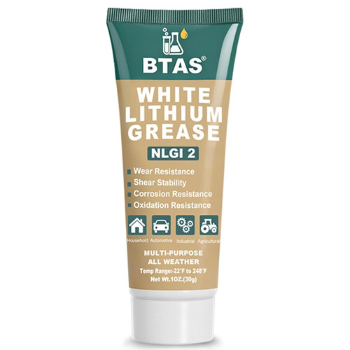 White lithium grease - white, car