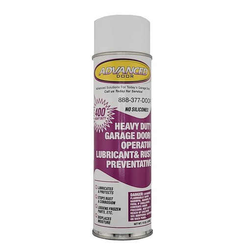 Garage door lube and rust - garage,