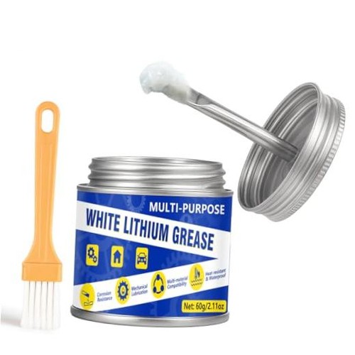 White lithium grease 60ml - lithium,