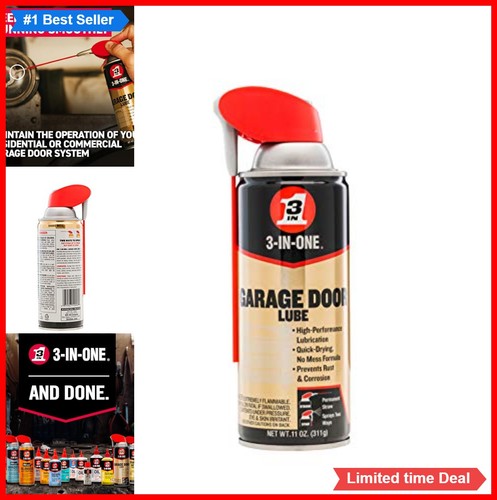 Garage door lubricant - door, 11