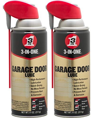 Garage door lubricant - lubricant, spray,