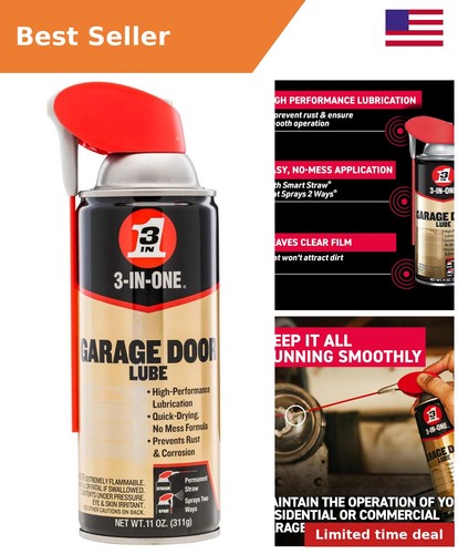 Garage door lubricant with - garage,