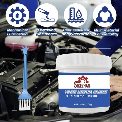 White lithium grease with - lithium,